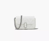 Marc Jacobs The Quilted Leather J Marc Mini Bag In Cotton