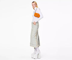 Marc Jacobs The Quilted Leather J Marc Mini Bag In Scorched