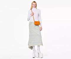 Marc Jacobs The Quilted Leather J Marc Mini Bag In Scorched