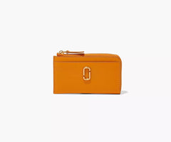 Marc Jacobs The J Marc Top Zip Multi Wallet In Scorched
