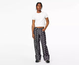 Marc Jacobs The Monogram Baby Tee In Eggshell Optic White