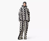 Marc Jacobs The Monogram Oversized Hoodie In Black Ivory