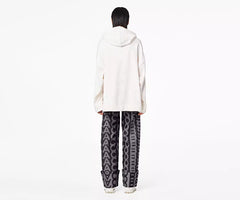 Marc Jacobs The Monogram Oversized Hoodie In Eggshell