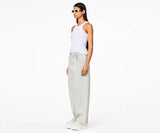 Marc Jacobs The Monogram Denim Pant In Ice Blue