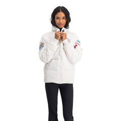 Alpha 128007 Ma-1 Hooded Puffer White