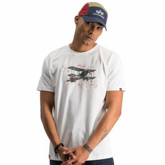 Alpha Industries Aero Tee White