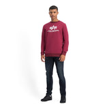 Alpha Induestries Ai Basic Crew Deep Maroon