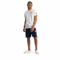 Alpha Industries Nasa Cargo Shorts Navy