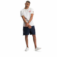 Alpha Industries Nasa Cargo Shorts Navy