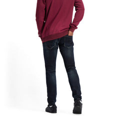 Alpha Industries Mens Strech Denim Dark Blue