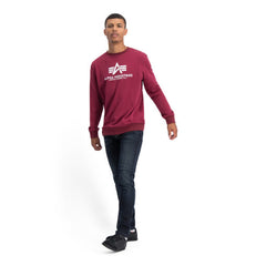 Alpha Industries Mens Strech Denim Dark Blue