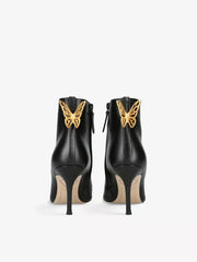 Sophia Webster Saw22096 Mariposa Butterfly-Detailed Ankle Boot Black