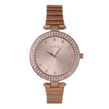 Rvlri Lds Rose Gold Watch For Women