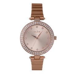 Rvlri Lds Rose Gold Watch For Women