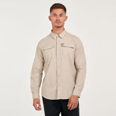 Columbia Silver Ridge 2.0 M Ls Shirt 160 Beige