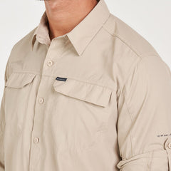 Columbia Silver Ridge 2.0 M Ls Shirt 160 Beige