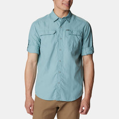 Columbia Silver Ridge 2.0 M Ls Shirt 460 Blue