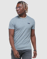 Superdry Mens Orange Label Vintage Embroidery Tee - Grey