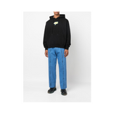 Off White Degrade Thund Skte Hoodie Black