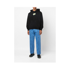 Off White Degrade Thund Skte Hoodie Black