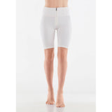 Freddy Wrap Up Push Up Biker Shorts Eco-F White
