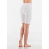 Freddy Wrap Up Push Up Biker Shorts Eco-F White