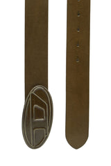 Diesel X0927P0503 Mens Oval D Logo Scratch Belt