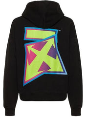 Off White Degrade Thund Skte Hoodie Black