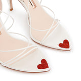 Sophia Webster Sbr23022 Amora Sandal Ivory