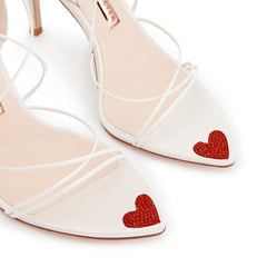 Sophia Webster Sbr23022 Amora Sandal Ivory