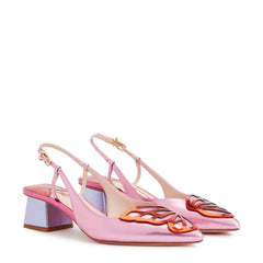 Sophia Webster Saw230 Butterfly Low Slingback Multi