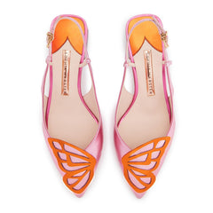 Sophia Webster Saw230 Butterfly Low Slingback Multi