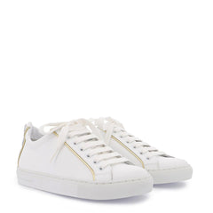Sophia Webster Sss23112 Butterfly Sneaker White & Gold