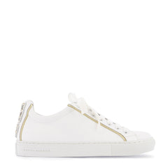 Sophia Webster Sss23112 Butterfly Sneaker White & Gold