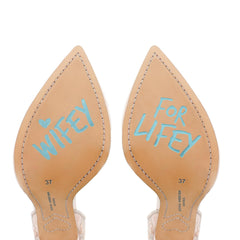 Sophia Webster Sbr23112 Chiara Embroidery Pum Ivory