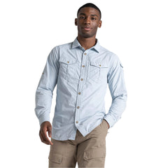 Craghoppers Nl Adv Ls Shirt Cms605 Blue