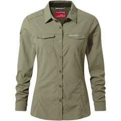 Craghoppers Nl Adv Ls Shirt Cws482 Moss