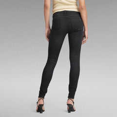 G-Star Raw Wmn 3301 Skinny Jeans D05175 Coal