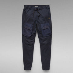G-Star Mixed Woven Cargo Sweat Pant Blue