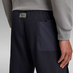 G-Star Mixed Woven Cargo Sweat Pant Blue