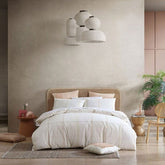 Cobain Duvet Cover Set Vanilla