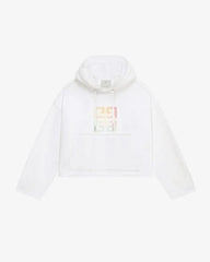 Givenchy 4G Peace Logo Hoodie in White