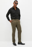 Polo Mens Custom Fit Travel Trouser Khaki
