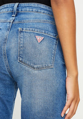 Guess Lds C08Lacy 1981 Straight Light Wash