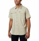 Columbia Silver Ridge 2.0 M Ss Shirt Ao0647 350 Green