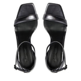 Calvin Klein Ftw Geo Stil Brly Thr Sandal 90-Pat Black