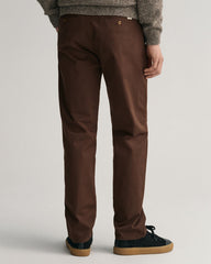 Gant 344555 Slim Twill Chinos Brown