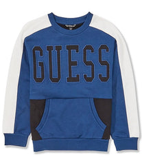 Guess Kids 7B Oversized Ls Actv Top Blue