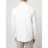 Polo Mens Christian Slim Fit Long Sleeve Shirt In White