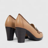 Hush Puppies Soft Style Mathura Shoes In Caramel